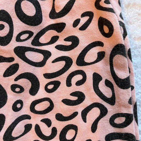 Baby Leopard Print Pants 3-9M Pink Black Animal Print GUC - Picture 15 of 15